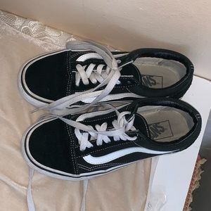 old skool platform vans